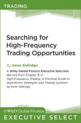 Aldridge | Searching for High-Frequency Trading Opportunities | E-Book | sack.de