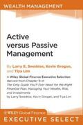 Swedroe / Grogan / Lim |  Active versus Passive Management | eBook | Sack Fachmedien