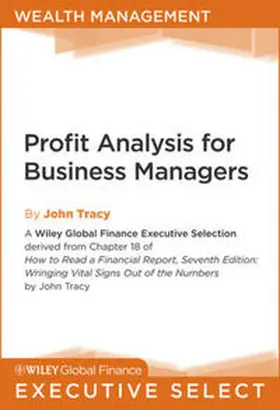 Tracy |  Profit Analysis for Business Managers | eBook | Sack Fachmedien