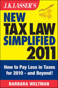 Weltman |  J.K. Lasser's New Tax Law Simplified 2011 | eBook | Sack Fachmedien