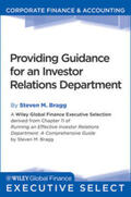 Bragg |  Providing Guidance for an Investor Relations Department | eBook | Sack Fachmedien