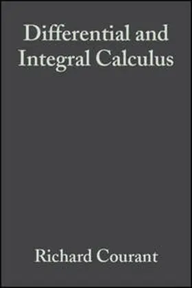 Courant |  Differential and Integral Calculus, Volume 1 | eBook | Sack Fachmedien