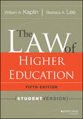 Kaplin / Lee |  The Law of Higher Education, 5th Edition | Buch |  Sack Fachmedien