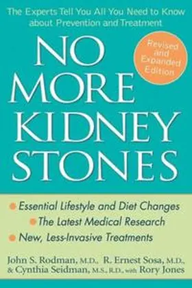 Rodman / Sosa / Seidman |  No More Kidney Stones | eBook | Sack Fachmedien
