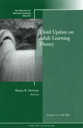 Merriam |  Third Update on Adult Learning Theory | eBook | Sack Fachmedien