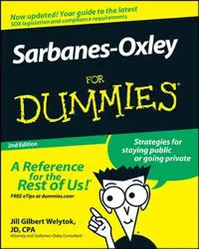 Welytok |  Sarbanes-Oxley For Dummies | eBook | Sack Fachmedien