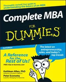 Allen / Economy |  Complete MBA For Dummies | eBook | Sack Fachmedien