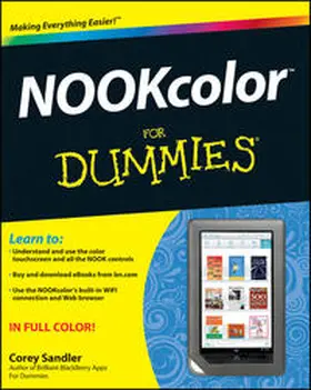 Sandler |  NOOKcolor For Dummies | eBook | Sack Fachmedien