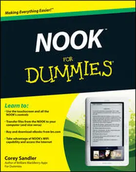 Sandler |  NOOK For Dummies | eBook | Sack Fachmedien