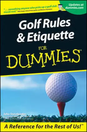 Steinbreder | Golf Rules and Etiquette For Dummies | E-Book | www.sack.de