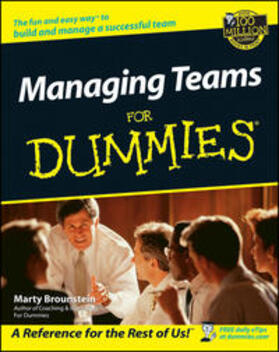 Brounstein |  Managing Teams For Dummies | eBook | Sack Fachmedien