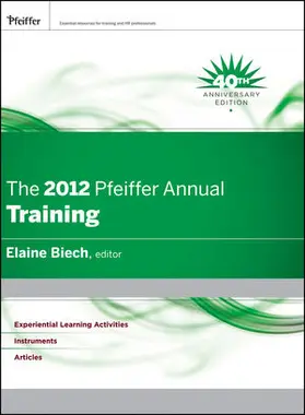 Biech | The Pfeiffer Annual: Training | Buch | 978-1-118-07390-2 | sack.de