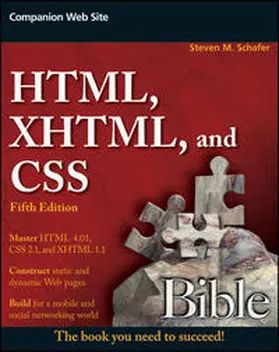 Schafer |  HTML, XHTML, and CSS Bible | eBook | Sack Fachmedien