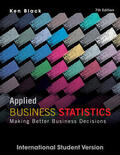 Black |  Applied Business Statistics | Buch |  Sack Fachmedien