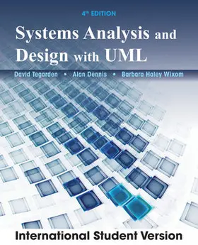 Tegarden / Dennis / Wixom |  Systems Analysis and Design with UML | Buch |  Sack Fachmedien
