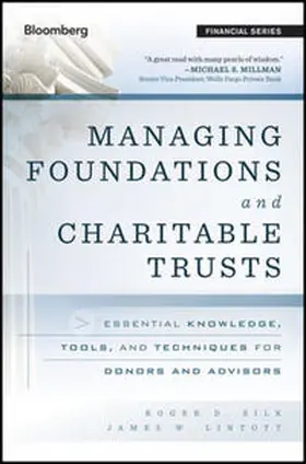 Silk / Lintott |  Managing Foundations and Charitable Trusts | eBook | Sack Fachmedien