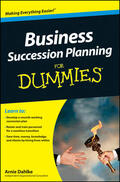 Dahlke |  Business Succession Planning for Dummies | Buch |  Sack Fachmedien