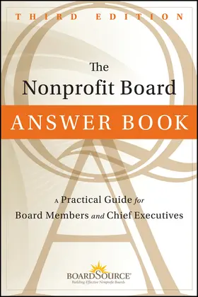 BoardSource |  The Nonprofit Board Answer Book | Buch |  Sack Fachmedien