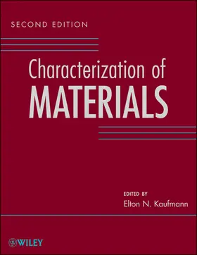 Kaufmann |  Characterization of Materials, 3 Volume Set | Buch |  Sack Fachmedien