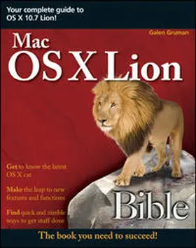 Gruman |  Mac OS X Lion Bible | eBook | Sack Fachmedien