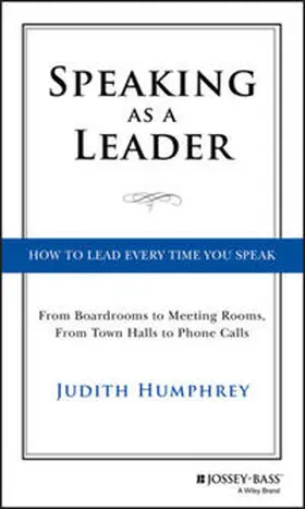 Humphrey |  Speaking As a Leader | eBook | Sack Fachmedien