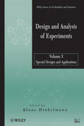 Hinkelmann |  Design and Analysis of Experiments, Volume 3 | eBook | Sack Fachmedien