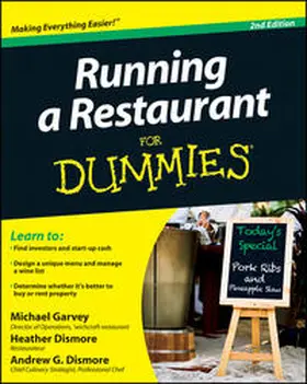 Garvey / Dismore |  Running a Restaurant For Dummies | eBook | Sack Fachmedien