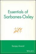 Anand |  Essentials of Sarbanes-Oxley | eBook | Sack Fachmedien