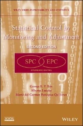 Box / Luceño / Paniagua-Quinones | Statistical Control by Monitoring and Adjustment | E-Book | sack.de