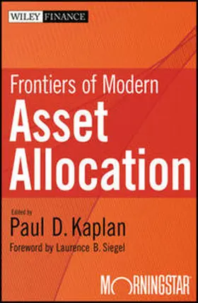 Kaplan |  Frontiers of Modern Asset Allocation | eBook | Sack Fachmedien