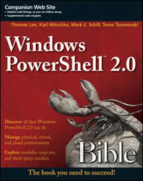 Lee / Mitschke / Schill |  Windows PowerShell 2.0 Bible | eBook | Sack Fachmedien