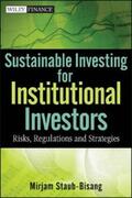 Staub-Bisang |  Sustainable Investing for Institutional Investors | eBook | Sack Fachmedien
