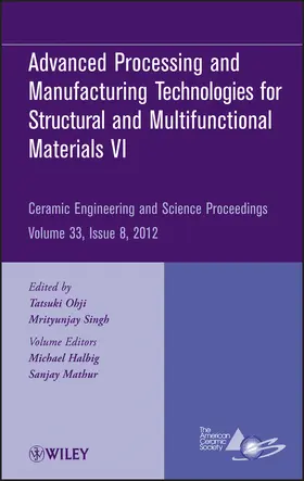 Ohji / Singh |  Advanced Processing and Manufacturing Technologiesfor Structural and Multifunctional Materials VI, Volume 33, Issue 8 | Buch |  Sack Fachmedien