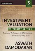 Damodaran |  Investment Valuation | eBook | Sack Fachmedien