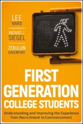 Ward / Siegel / Davenport | First-Generation College Students | E-Book | sack.de