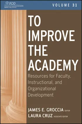 Groccia / Cruz | To Improve the Academy | Buch | 978-1-118-25781-4 | www.sack.de