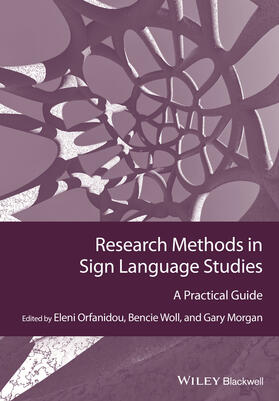 Orfanidou / Woll / Morgan | Research Methods in Sign Language Studies | Buch | 978-1-118-27141-4 | sack.de