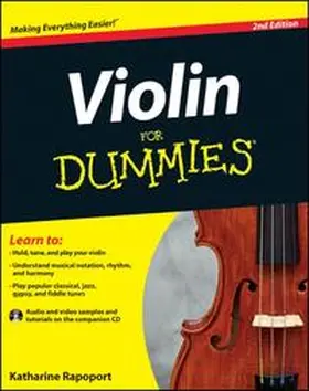 Rapoport |  Violin For Dummies | eBook | Sack Fachmedien