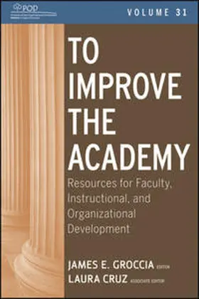 Groccia |  To Improve the Academy | eBook | Sack Fachmedien