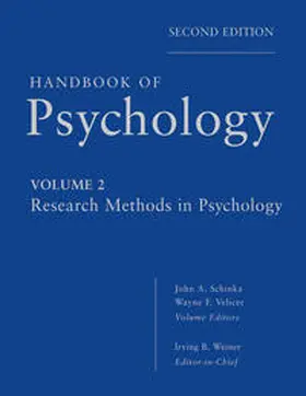 Weiner / Schinka / Velicer | Handbook of Psychology, Volume 2, Research Methods in Psychology | E-Book | www.sack.de