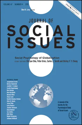 Chiu / Gries / Torelli |  Social Psychology of Globalization | Buch |  Sack Fachmedien