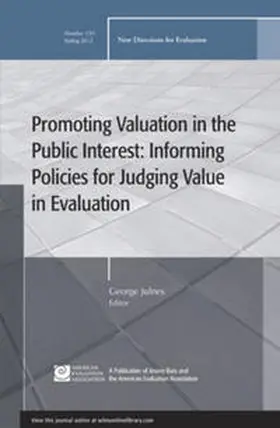 Julnes |  Promoting Value in the Public Interest | eBook | Sack Fachmedien
