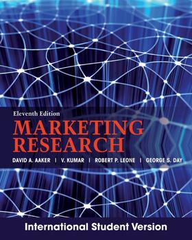 Aaker / Kumar / Leone |  Marketing Research | Buch |  Sack Fachmedien
