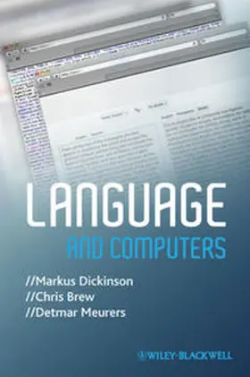 Dickinson / Brew / Meurers |  Language and Computers | eBook | Sack Fachmedien