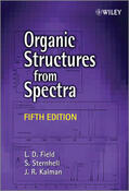 Field / Sternhell / Kalman |  Organic Structures from Spectra | Buch |  Sack Fachmedien