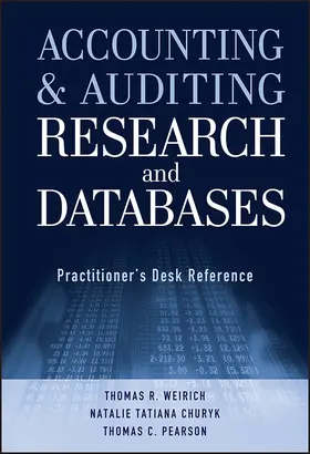 Weirich / Churyk / Pearson |  Accounting and Auditing Research and Databases | Buch |  Sack Fachmedien