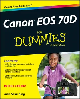 King |  Canon EOS 70D for Dummies | Buch |  Sack Fachmedien
