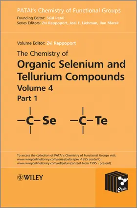 Rappoport / Liebman / Marek |  The Chemistry of Organic Selenium and Tellurium Compounds, Volume 4, Parts 1 and 2 Set | Buch |  Sack Fachmedien