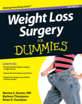Kurian / Thompson / Davidson | Weight Loss Surgery For Dummies | E-Book | sack.de