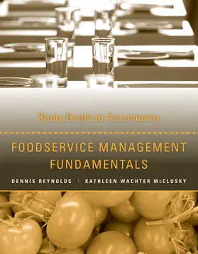 Reynolds / McClusky |  Foodservice Management Fundamentals, Study Guide | Buch |  Sack Fachmedien